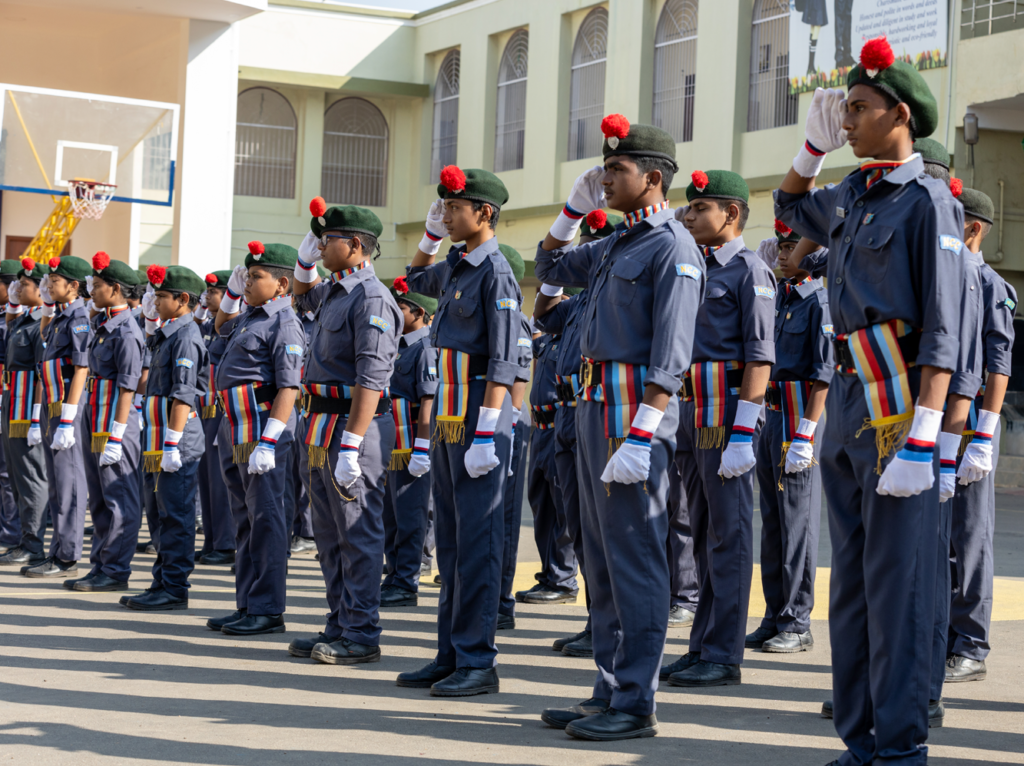 NCC-AirWing1_Nirmalamatha-Matric-School